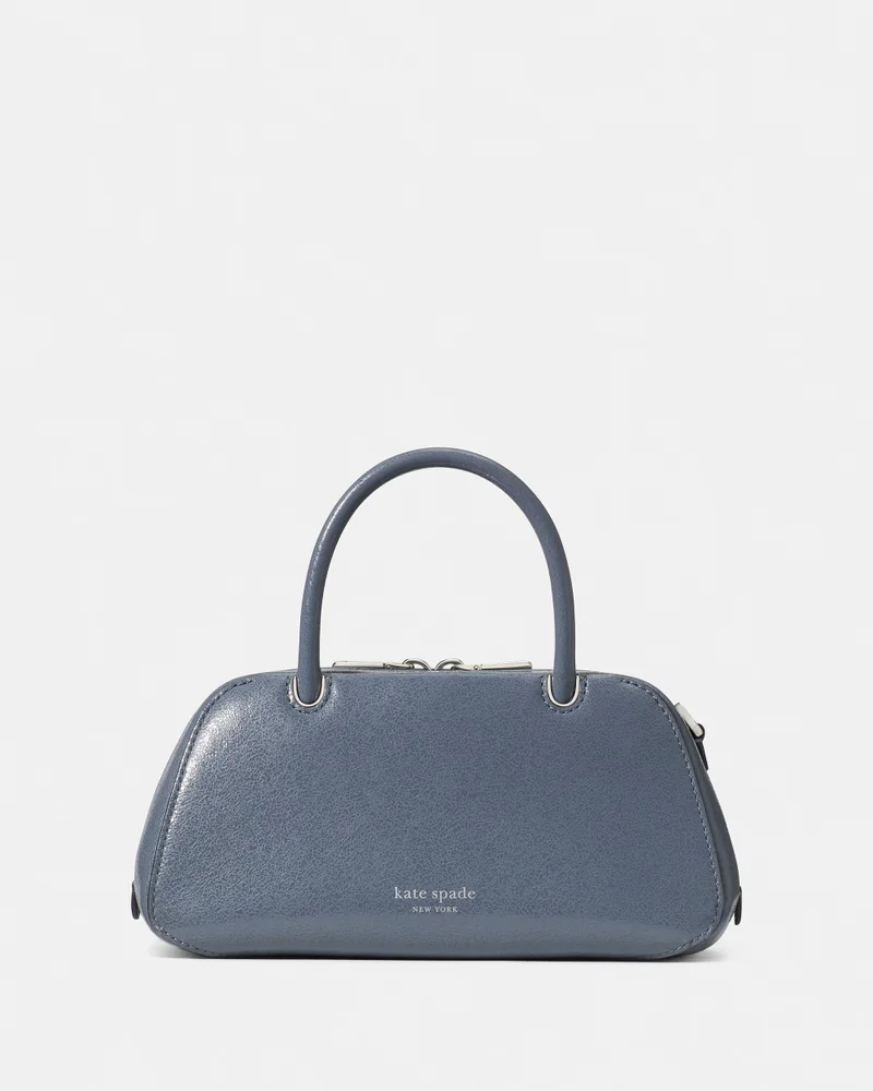 كيت سبيد حقيبة جلد صغيرة لامعة